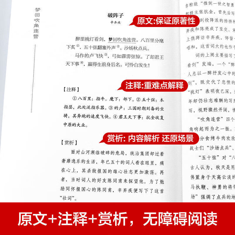 【严选】枕上诗书完整版飞花令诗词大全唐诗读宋词中国美古诗词书 全4册枕上诗书+飞花令3册