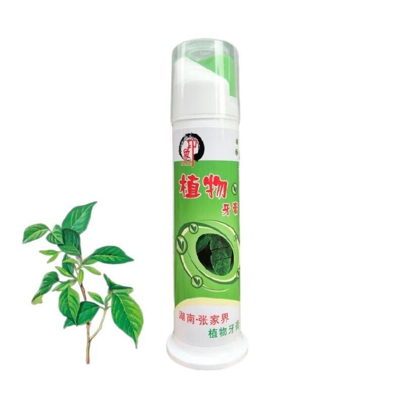 印象张家界超市植物牙膏旅游玫瑰杜仲哈密瓜香款清新 绿标通用款125g