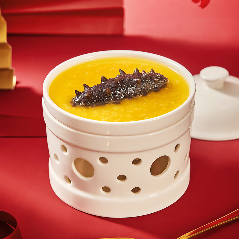 滋记刺参小米粥6盒加热即食家用速食营养早餐孕妇代餐海鲜粥年货礼盒 【超值囤货】小米刺参*10盒