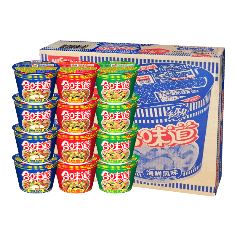 NISSIN/ʳƷ ζϵ  װ Ͽζ 12 31.9Ԫ(ȯ)