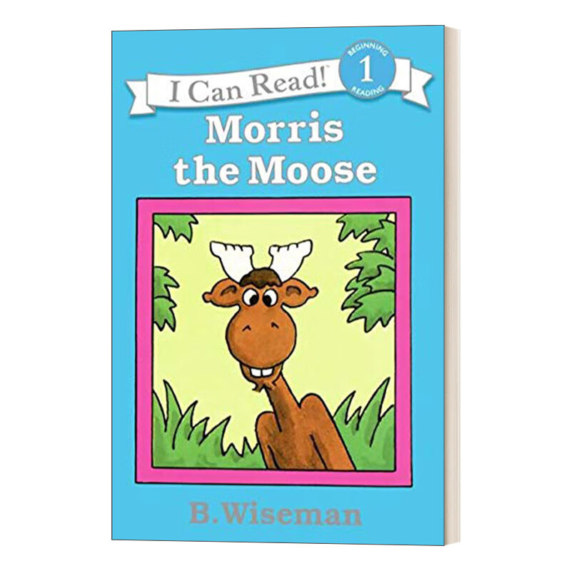 进口原版 morris the moose 莫里斯的麋鹿 i can read level 1 英文版