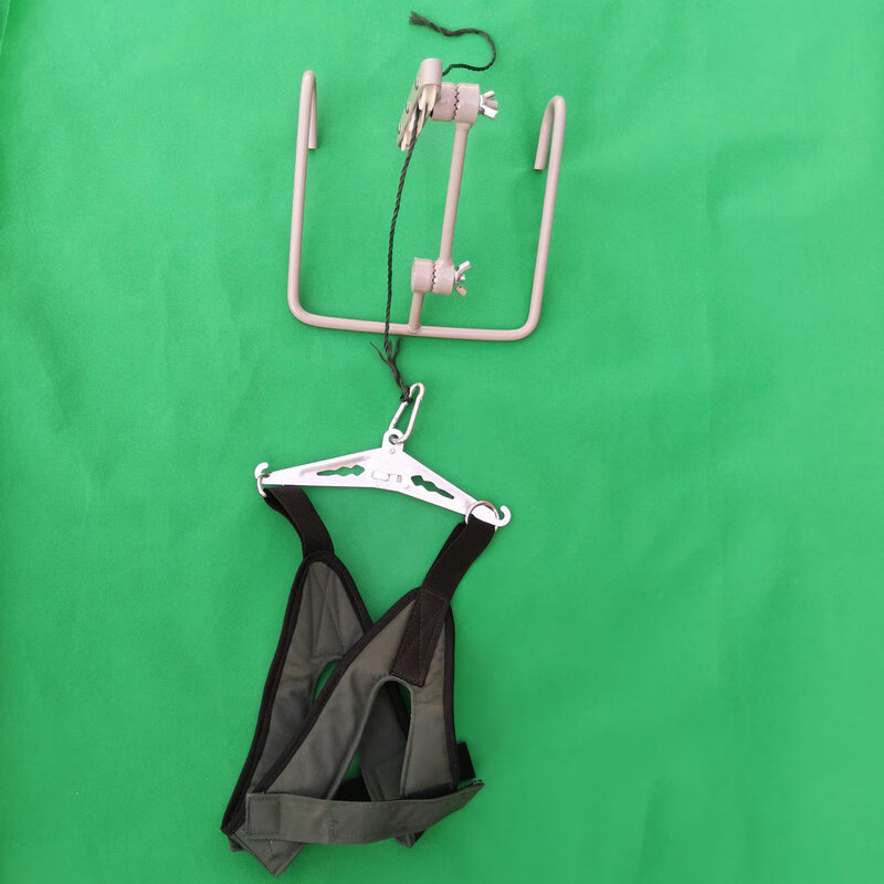 颈椎脖套 儿童颈椎牵引带加厚脖套脖子歪斜扭伤错位落枕拉伸床头吊砖