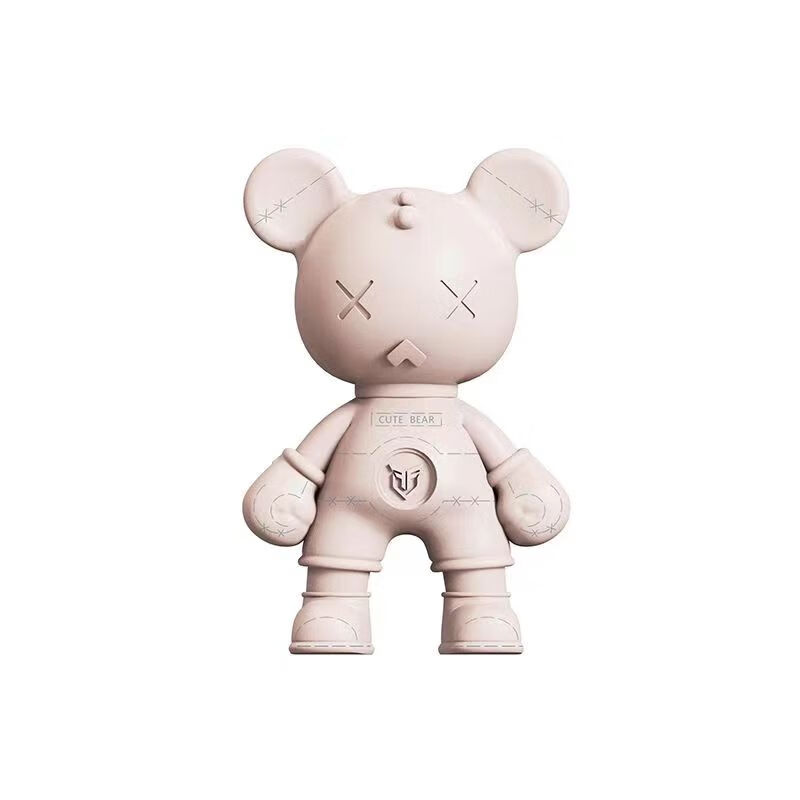 网红暴力熊摆件客厅装饰品家居大号电视柜落地酒柜桌面轻奢潮玩熊