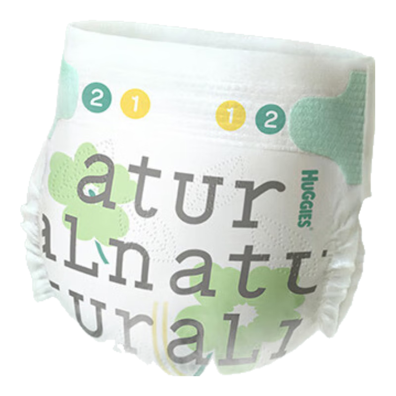 好奇（Huggies）心钻装小森林箱装纸尿裤S104片(4-8kg)*2件