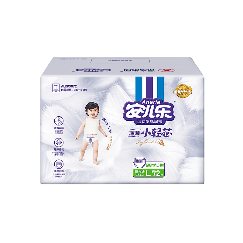 ������ANERLEС��о������L72Ƭ(9-14kg)����͸�������ϰ�װ���������