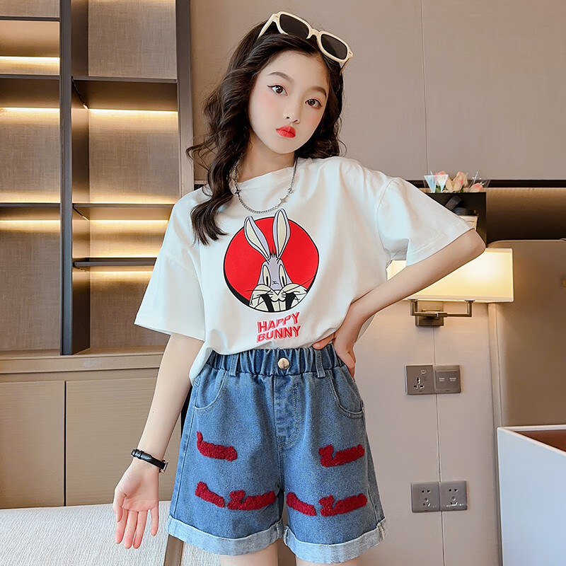 妤屋中大童套装女大童13-15岁大女童初中生衣服夏装新款时髦洋气儿童