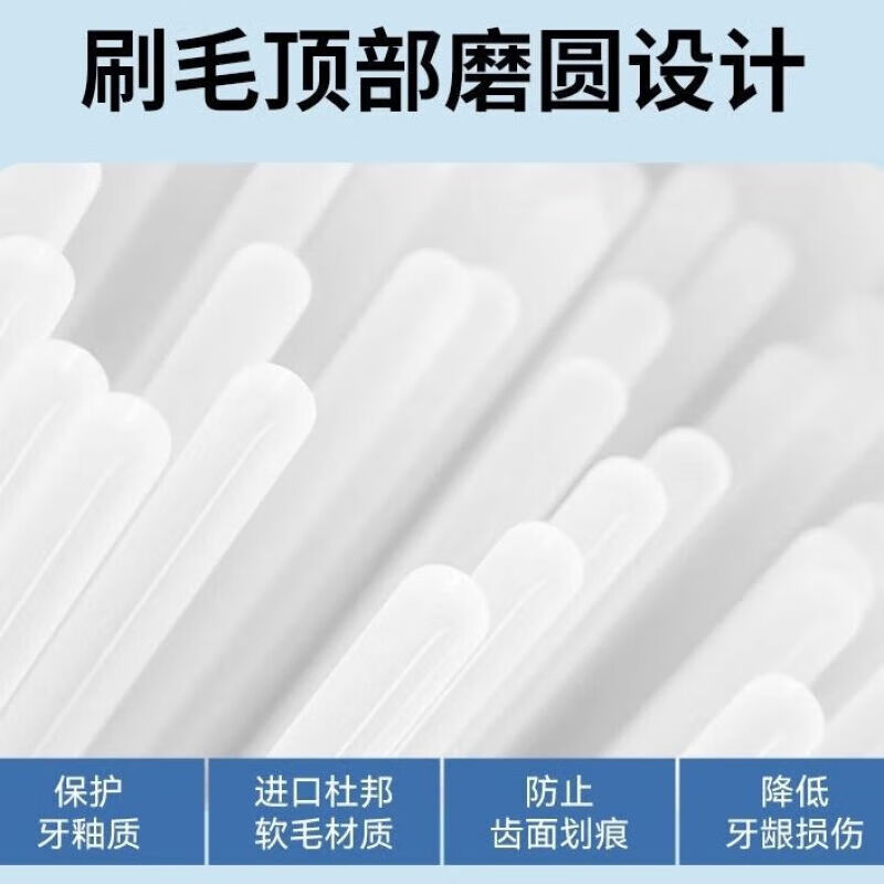 雷治(Dr.RAY)名侦探柯南药丸系列 电动牙刷 成人牙刷软毛刷头节日送礼套装 刷头2支【红色 不含电动牙刷】 2支