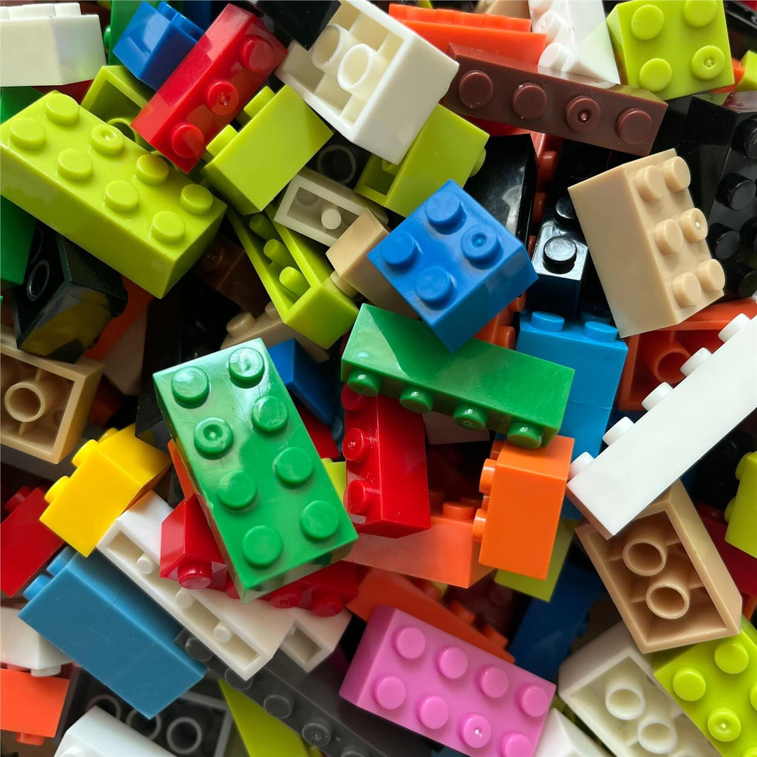 森宝积木(sembo block)乐高小颗粒积木高砖纯色补充包基础零配件自选