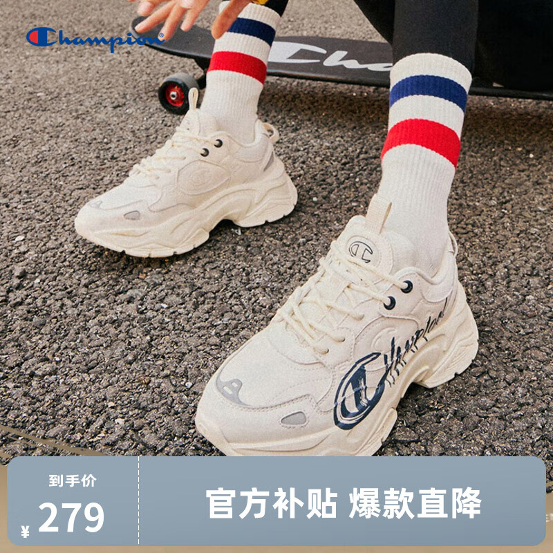 Champion�ھ����¿�Champ 19 Street�˶��ϵ�Ь��Ь��Ь�˶�����Ь �װ�ɫ��Ů� 38