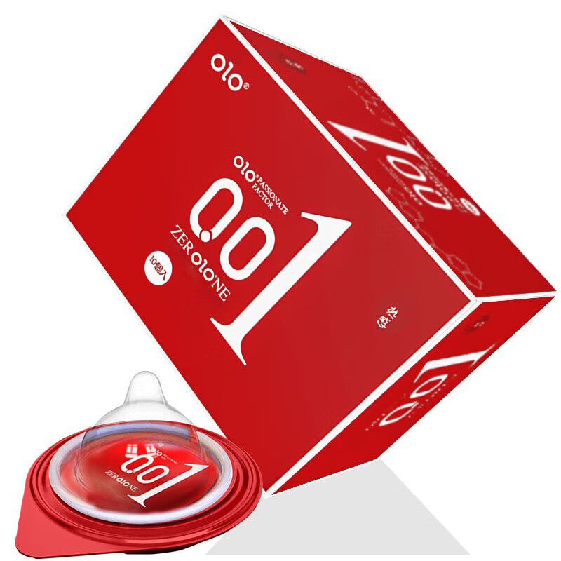 01避孕套超薄 隐形001热感 男用冰火一体套 套套 果味超润滑安全套