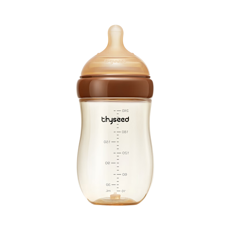 世喜新生兒防脹氣奶瓶0-1個(gè)月PPSU嬰兒仿母乳奶嘴240ml
