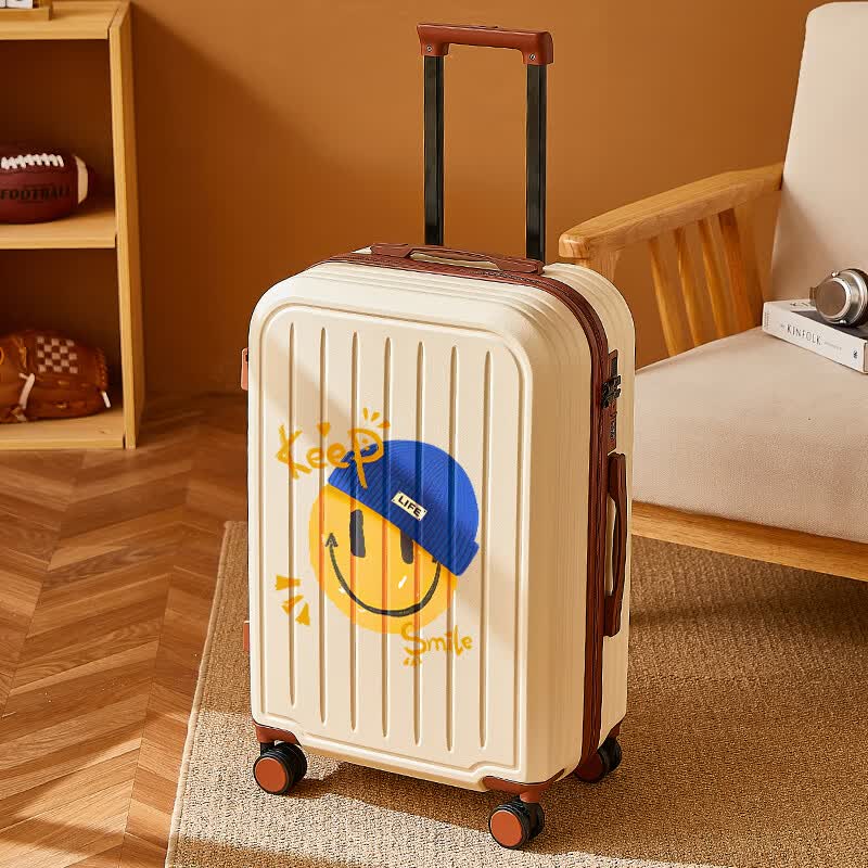 稻草人行李箱女2024新款多功能拉杆箱万向轮26旅行密码箱子男大容量28