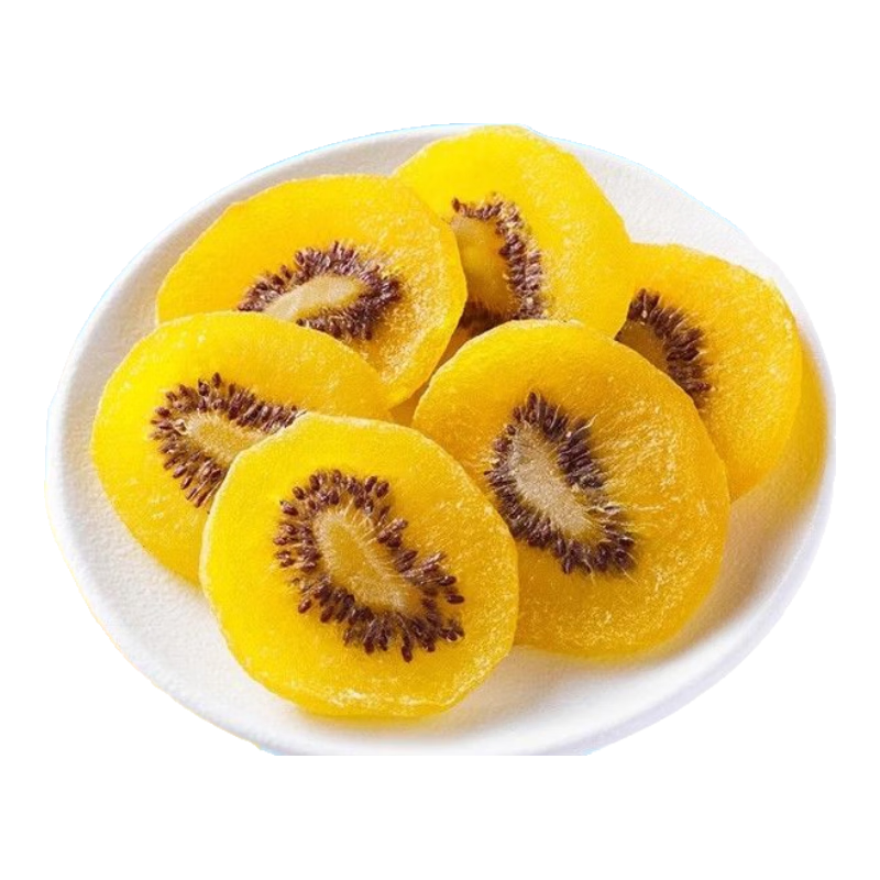 鮮記獼猴桃干500g 辦公室休閑零食黃心獼猴桃干250g/100g 獼猴桃干100g