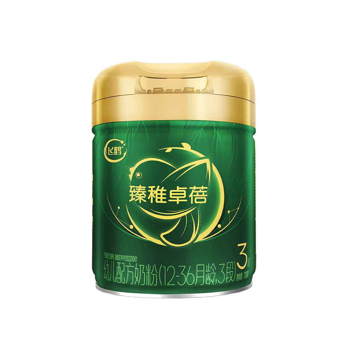 飛鶴臻稚卓蓓有機 幼兒配方奶粉3段(1-3歲)700g 【6種HMOs】乳鐵蛋白