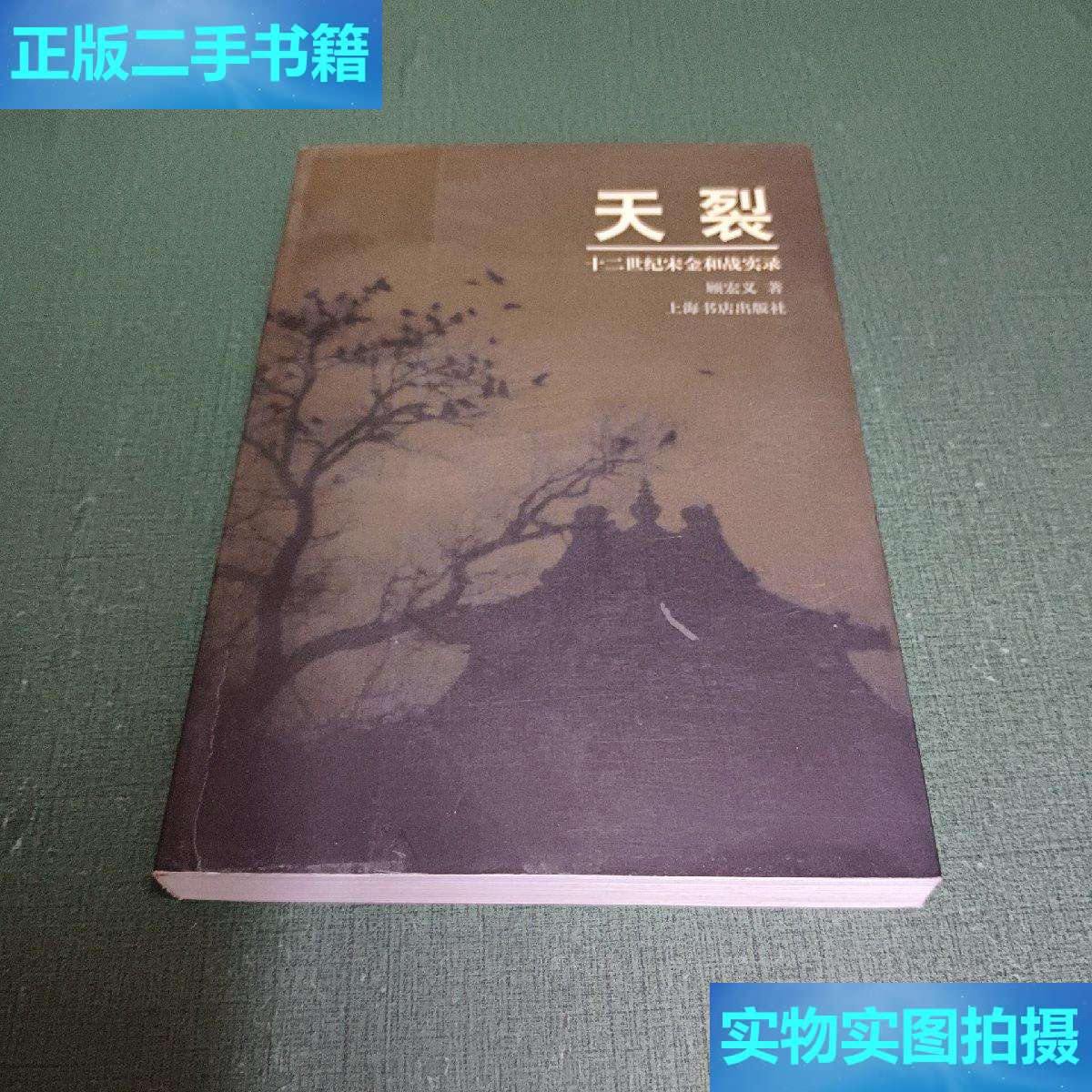 【二手9成新】天裂:十二世纪宋金和战实录 /顾宏义 上海书店