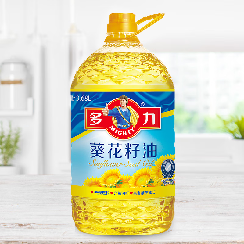 多力葵花籽油家用营养食用油富含 3680ml