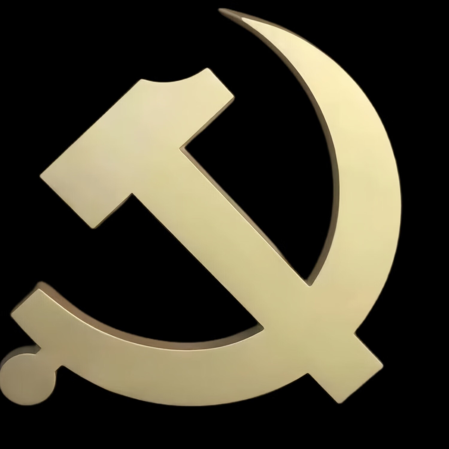 弗莱文茨 大型户外悬挂党徽室内外悬挂式铝合金烤漆挂徽党徽高档 40