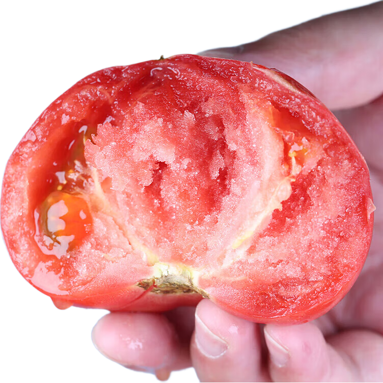 【宝宝果】现摘攀枝花新鲜沙瓤西红柿酸甜多汁蔬菜生鲜单果50-80g 带箱5斤单果50g+ 5斤