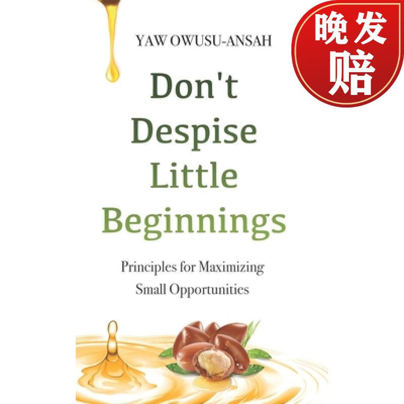 【4周达】dont despise little beginnings: principles for