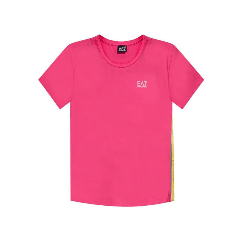 安普里奥·阿玛尼(emporio armani)阿玛尼 简约女款logo印花t恤休闲