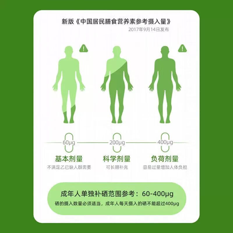 中国药材国药药材植物硒蛋白有机硒肽片硒元素特殊膳食片药店正品120片 5盒装