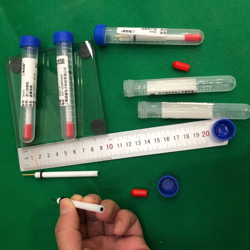 玻碳电极 3mm玻璃碳电极玻碳芯电化学gc电极 4mm 5mm 3mm