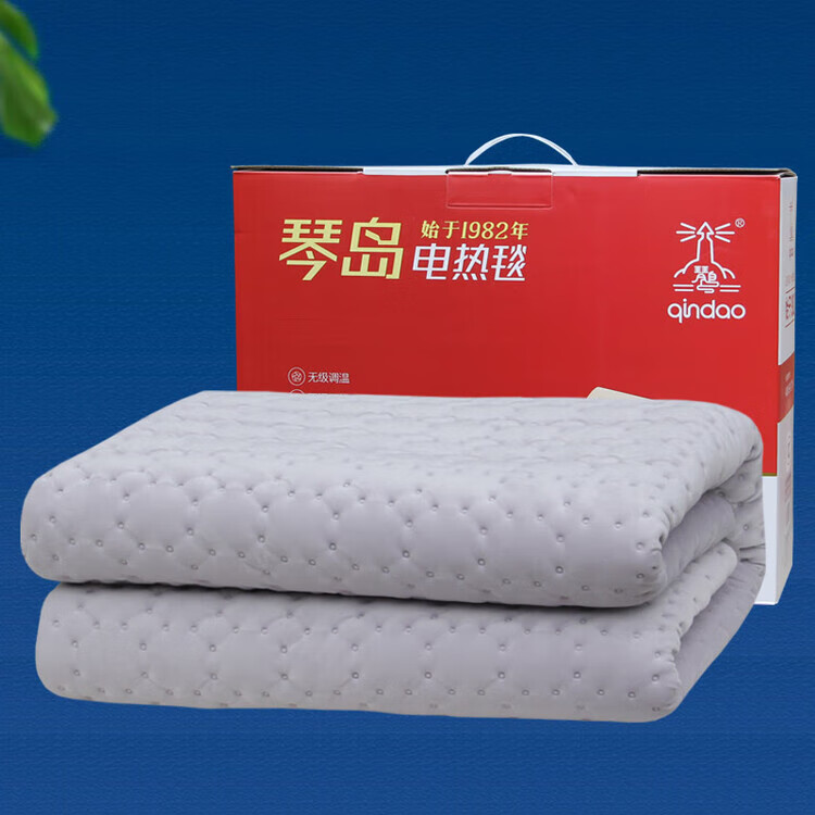 琴島電熱毯雙人雙溫雙控電腦智能調(diào)溫定時(shí)自動(dòng)斷電家用電褥子 【智能 180cm*80cm