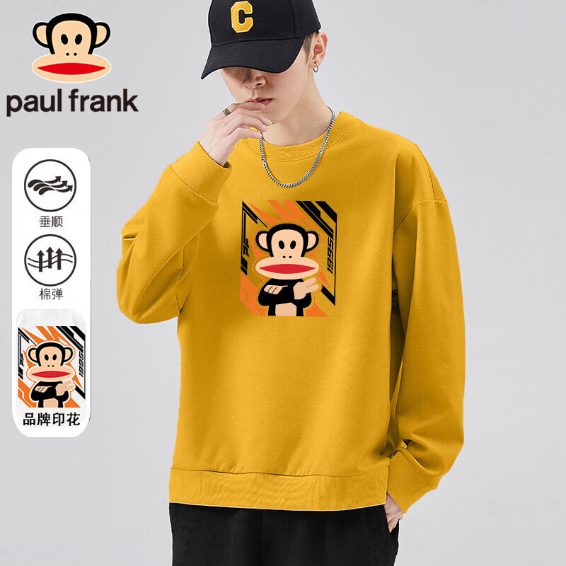 ����paul frank������������ʿ2024�＾����Բ�쳱��ӡ����Լ�������л�ɫ4XL