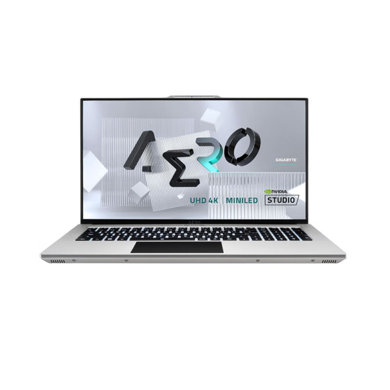 GIGABYTE技嘉 AERO 17 YE5笔记本电脑 酷睿 i7-12700H 处理器 4K显示屏 17.3 英寸 32G 2T 银色