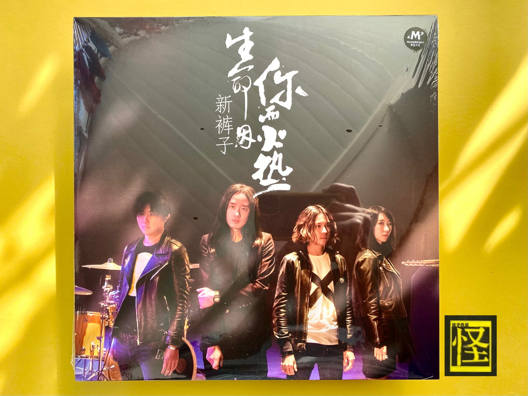 新裤子生命因你而火热黑胶唱片lp 正版 摩登天空