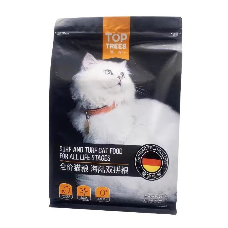 領(lǐng)先貓主食罐頭海路雙拼貓糧主食貓條全價(jià)糧福餅貓草凍干主食罐 海陸雙拼貓糧2kg
