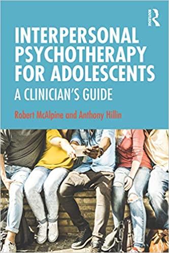 【预订3周达】interpersonal psychotherapy for adolescents: a c
