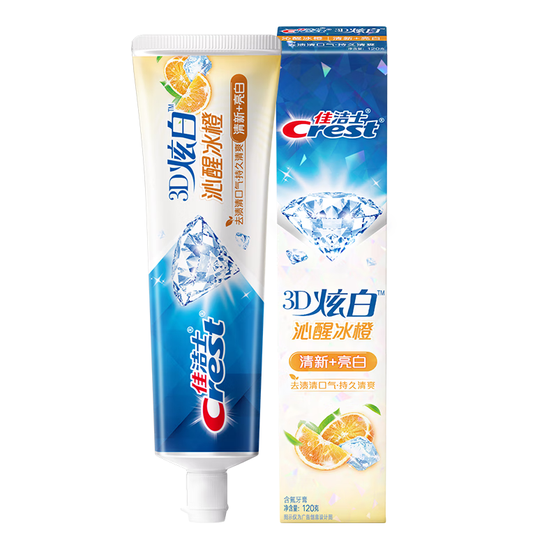 CREST/ѽʿ 3DŰϵ  ѱ 120g 1֧ʵ38.6Ԫ,ۺ7.72/