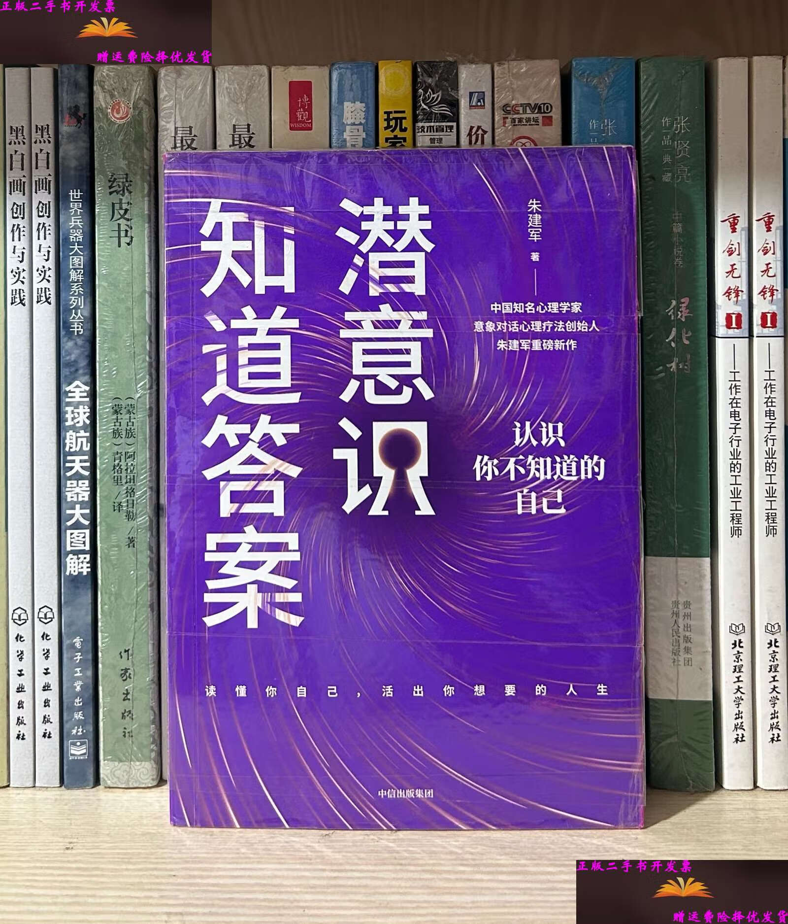 【二手9成新】潜意识知道答案:自我探索行动手册 /朱建军 中信