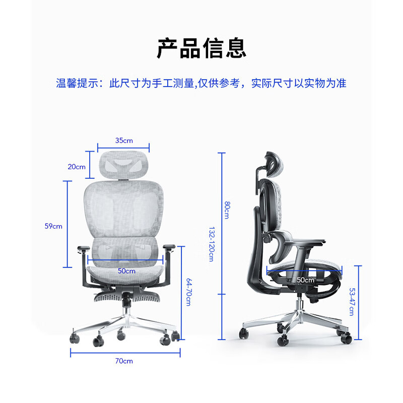 中伟（ZHONGWEI）办公椅会议椅久坐舒服人体工学椅电脑椅可躺午休老板椅-配件使用感如何?