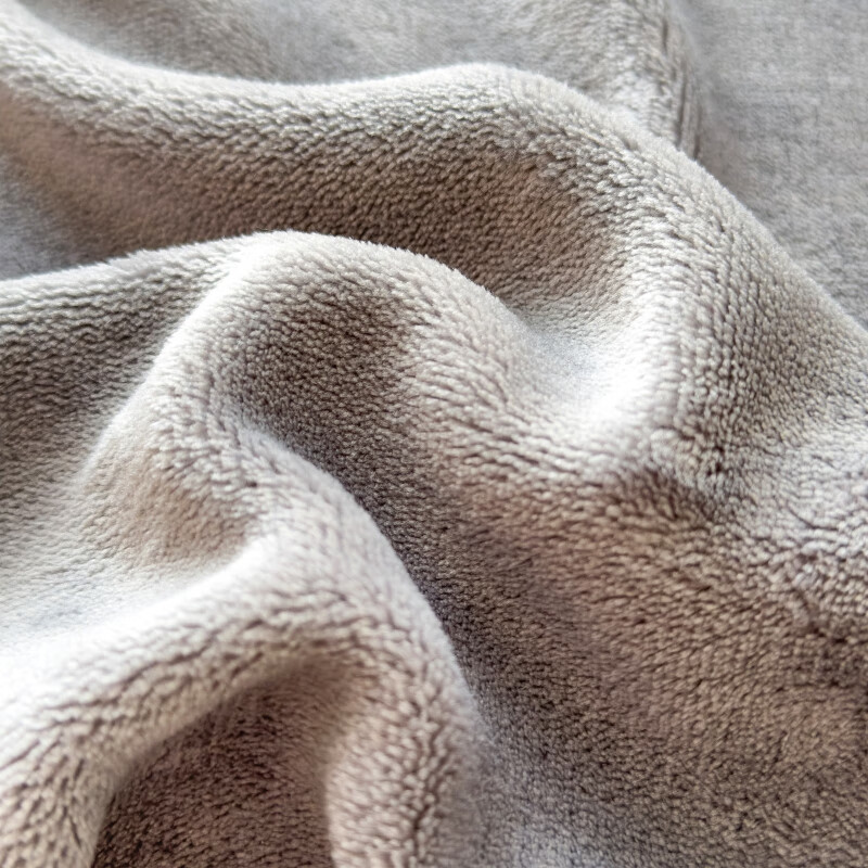 雅鹿冬季加厚牛奶绒床笠单件床罩席梦思床垫保护罩加绒床单床套三件套 浅灰【高克重牛奶绒 厚实细腻】 180x200cm床笠单件