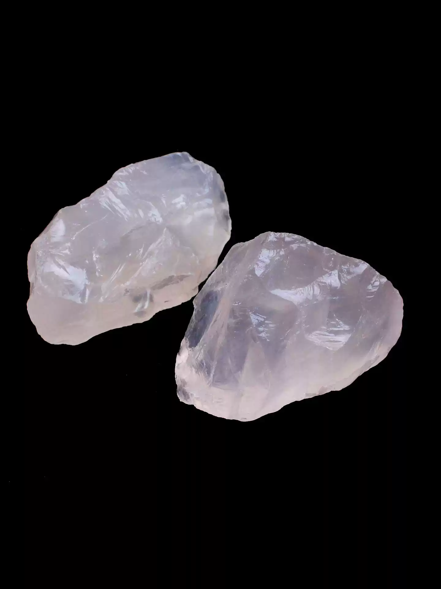 如鸿一物一图天然粉水晶原石摆件真石头大块矿石毛料宝石芙蓉石粉色 R20778粉晶原石