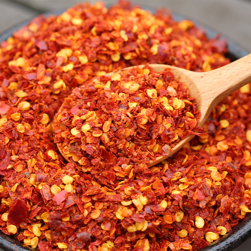 xywlkj贵州特产特辣辣椒面海椒面超辣辣椒粉花溪干辣椒面500g现磨 微