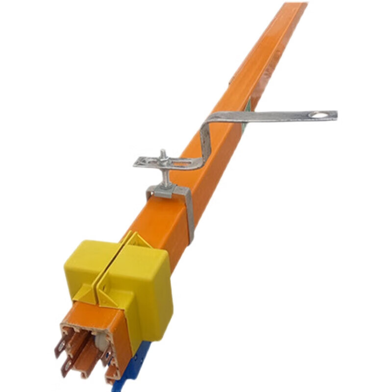 定制行车起重机无接缝滑线安全滑触线导电轨道管式3级4级滑线集电 3级