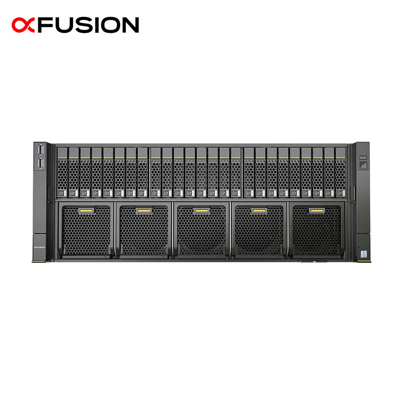 超聚变FusionServer 5885HV5 服务器主机4U机架式企业级 定制 2*5218丨双电 256G 10*2.4T丨2G