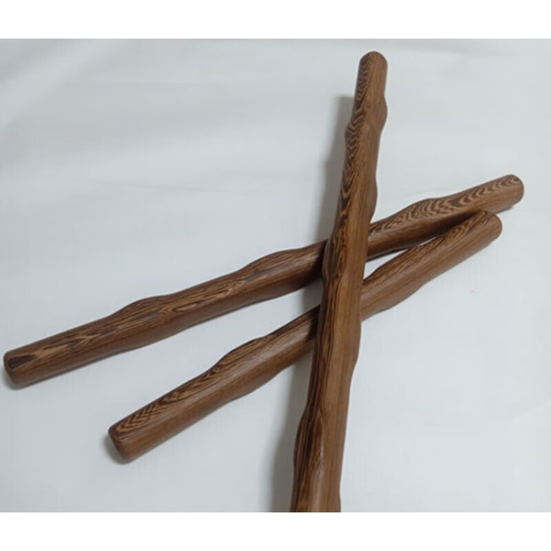 竹鲨短棍藤条棍藤棍红花梨鸡翅木太极鞭杆魔杖汽车鸡翅木38直径30一