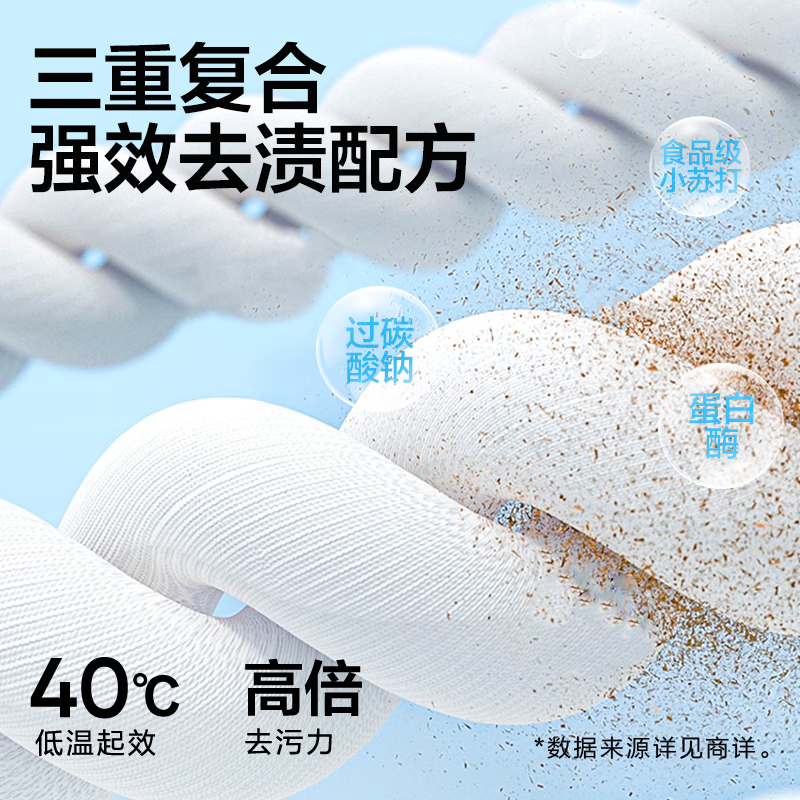网易严选 多功能活氧爆炸盐一瓶解决多种污渍 衣物去黄果蔬厨具清洗神器 360g 1瓶 升级版爆炸盐