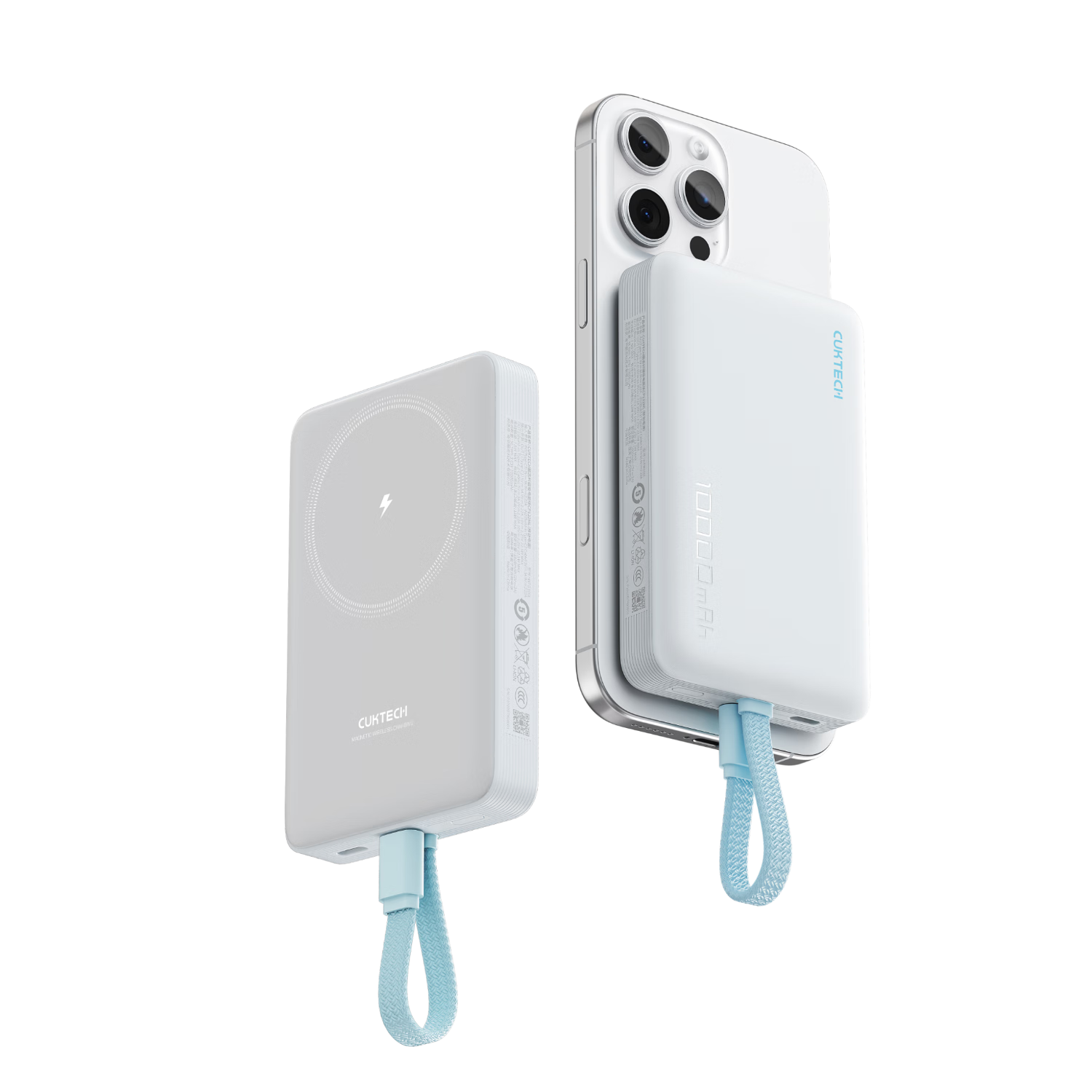 CUKTECH̬ơ3C֤籦ԴMagSafe߿Ϸɻ1000022.5Wƻ16/15СCP12