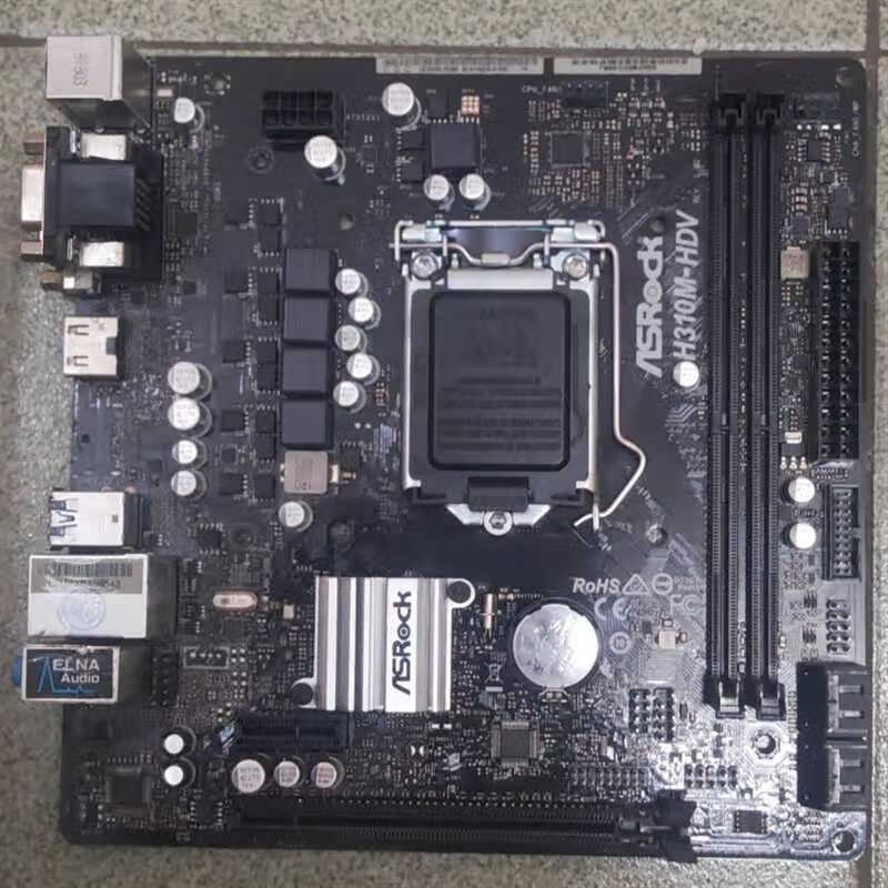 华擎H310M-HDV B360M B365M-pro4 z370m z390 1151针上8代 h310m-hdv/M.2/ h310cm-hdv