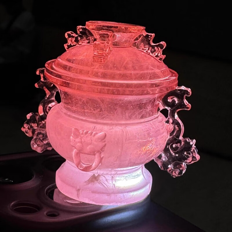南京博物馆文创冰箱贴芙蓉石蟠螭小粉炉 芙蓉石蟠螭小粉炉【1个】