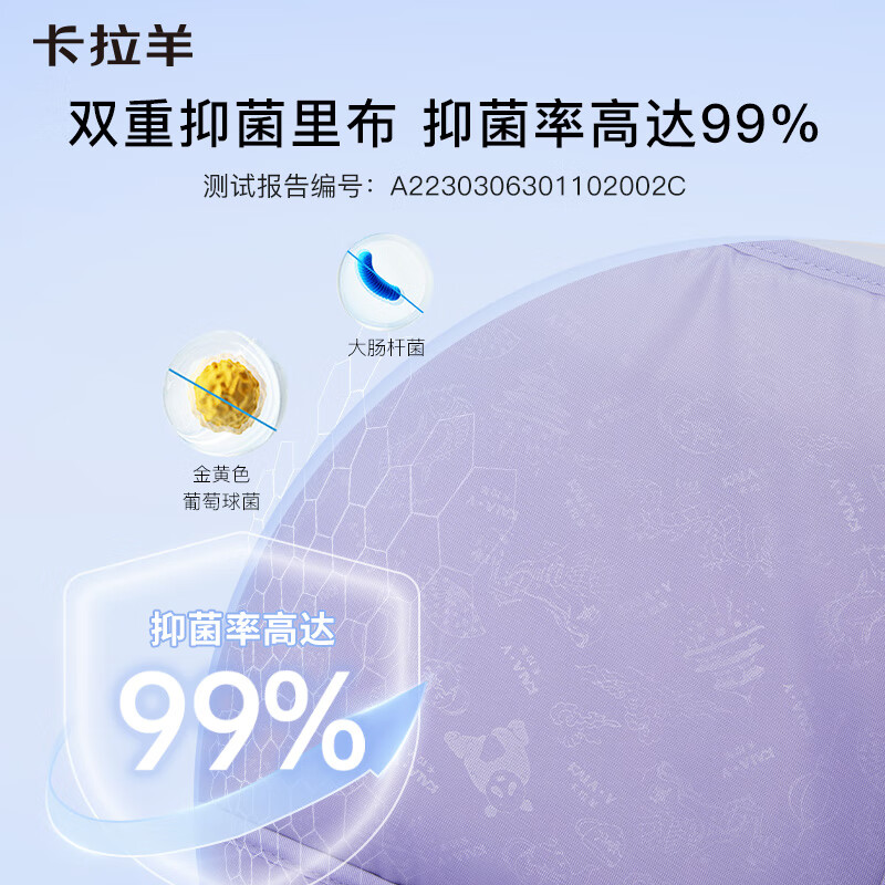 卡拉羊书包小学生男孩女生1-3-6年级儿童背包减负双肩包CX2231+CX2701 18L小号-藏青 小学