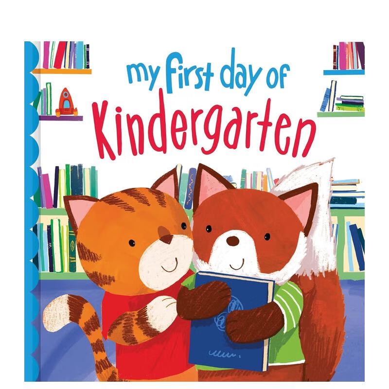【预售】我上幼儿园的第一天 my first day of kindergarten 原版英文