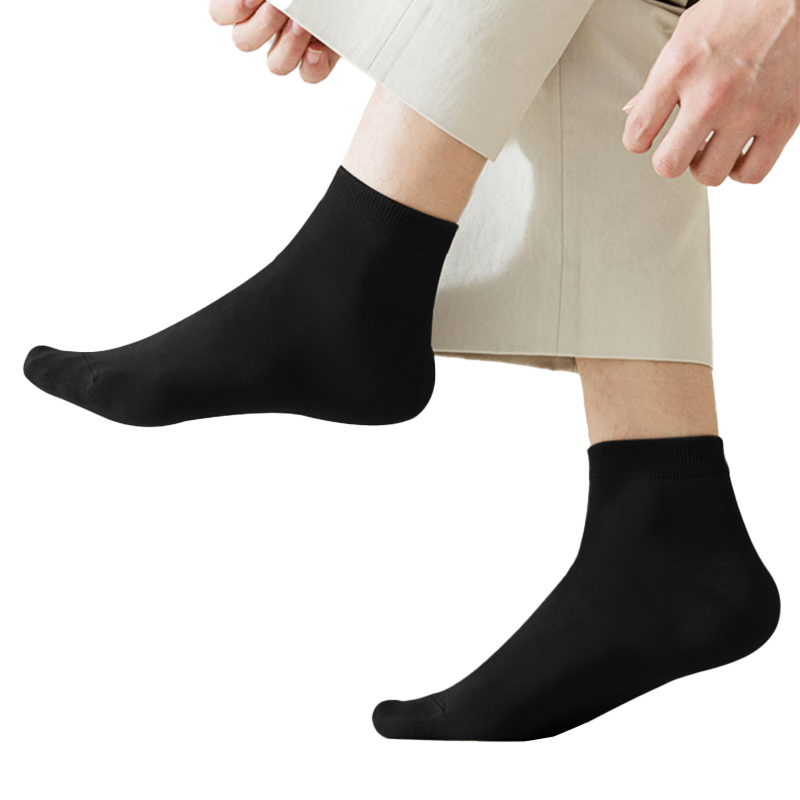 乐活旅行一次性袜子男日抛中筒棉袜男士冬季加厚男袜厚高筒长筒丢丢袜黑色
