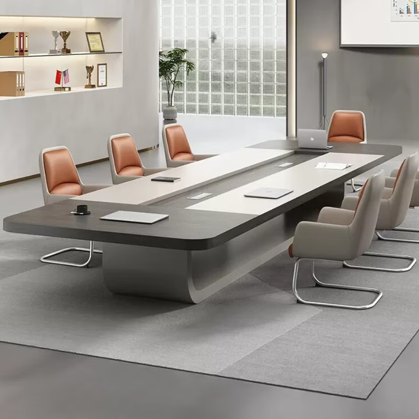 4米会议桌尺寸颜色可定制