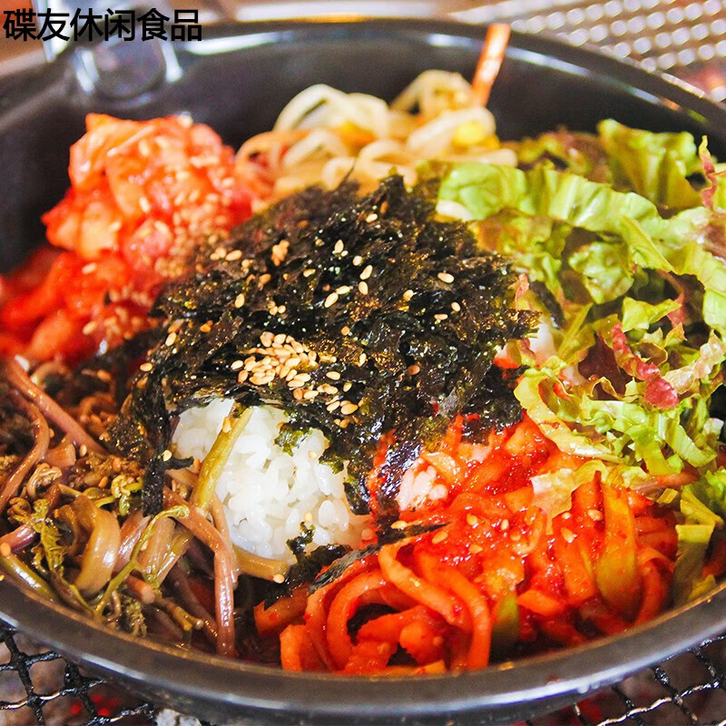 花仙笙(gearss)辣酱石锅拌饭食材即食炒海苔碎儿童零食韩式火锅炒年糕